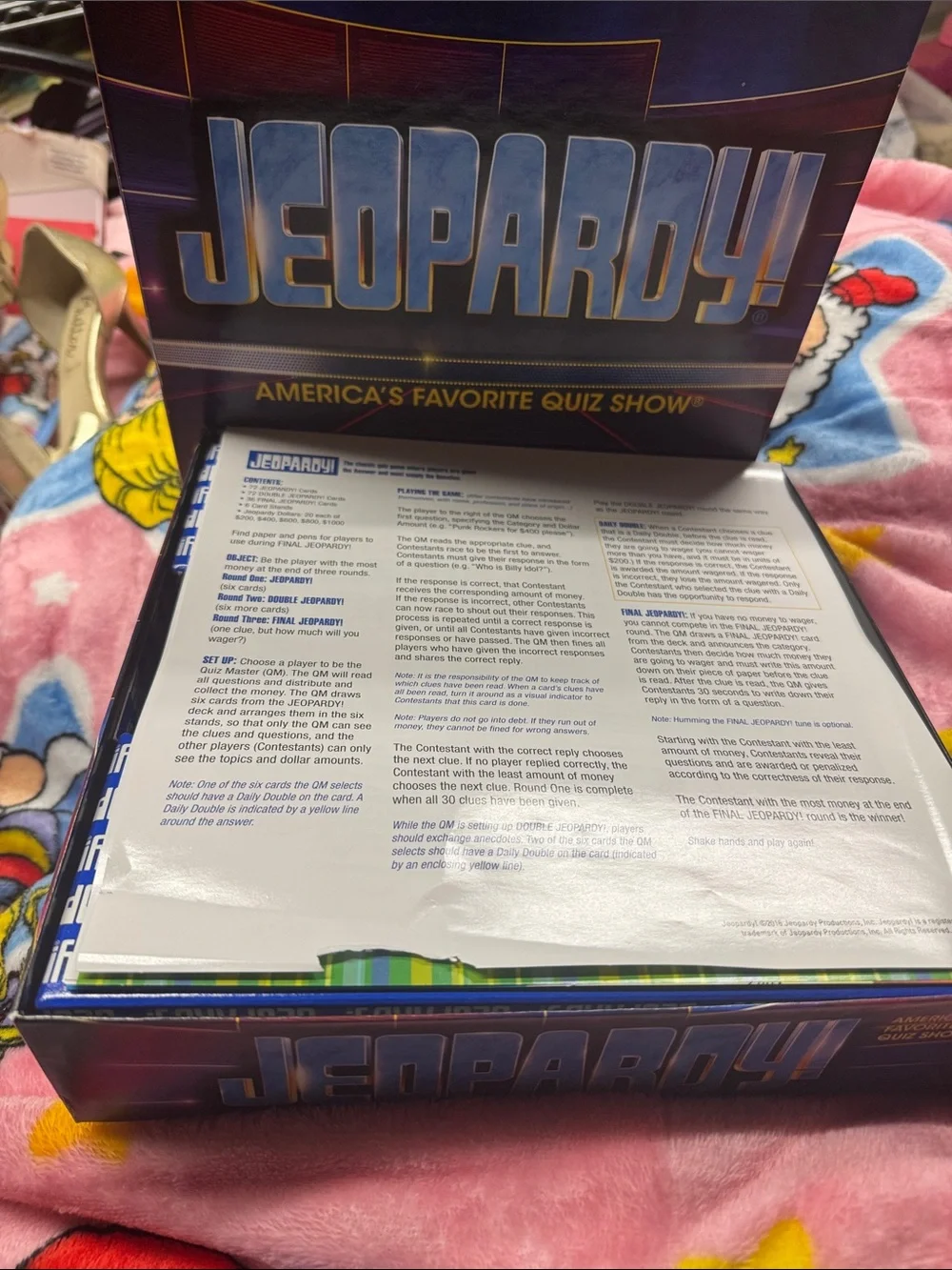 Jeopardy! Board Game by Outset - Purple Box